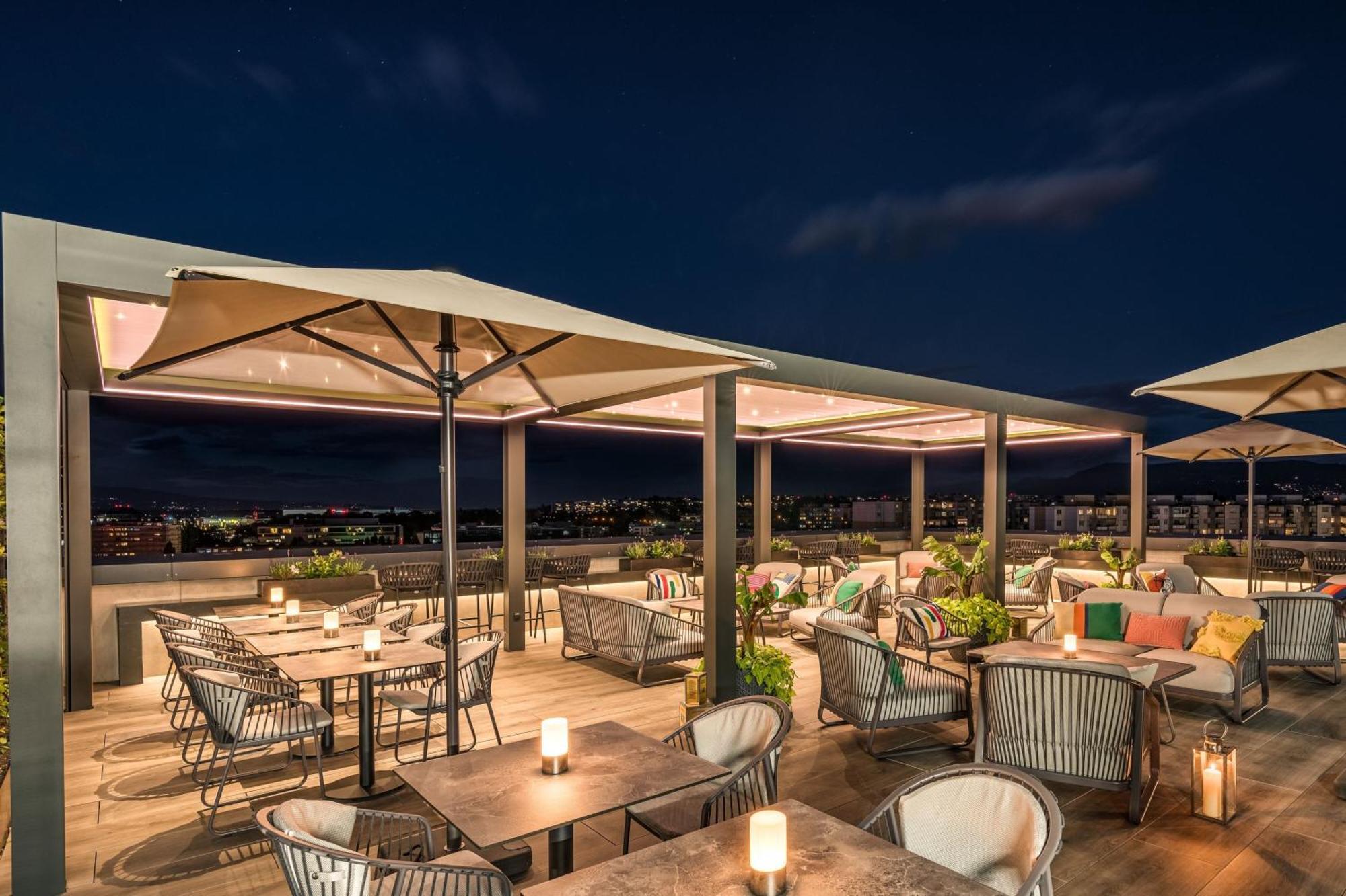 Geneva Marriott Hotel Meyrin Exterior foto