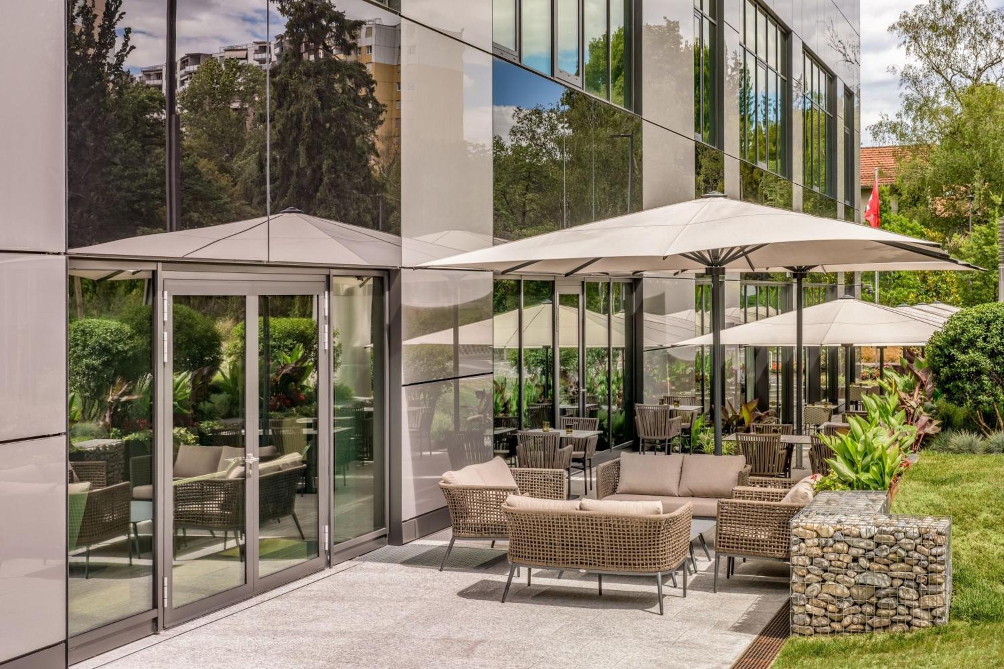 Geneva Marriott Hotel Meyrin Exterior foto